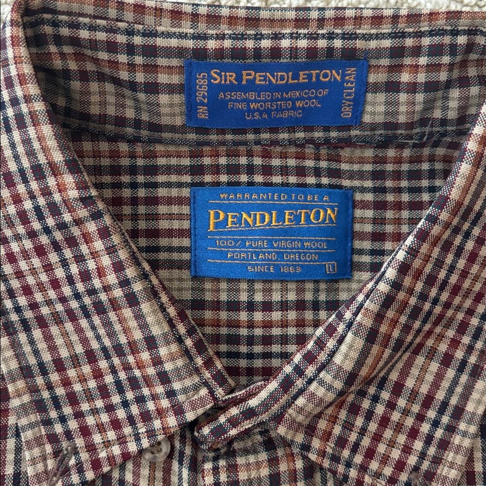 Pendleton Button Down Shirt - image 2